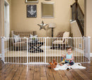 Regalo 192-Inch Super Wide Adjustable Baby Gate and Play Yard, 4-In-1, Bonus Kit, Includes 4 Pack of Wall Mounts