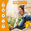 Kneeling Pad For Gardening [4 PACK] High Density Foam Knee Pad Cushion | Heavy Duty Kneeler Pad for Work and Baby Bath Seat Mats | Great Travel Yoga Mats | Floor Cushion Exercise Mat Extra Thick