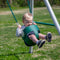 Backyard Discovery Mini Brutus Heavy Duty Metal A-Frame Swing Set