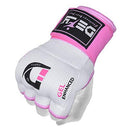 DEFY Gel Padded Premium Inner Gloves with Hand Wraps MMA Muay Thai Boxing Training Fight PAIR