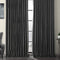 HPD Half Price Drapes BOCH-LN1857-84-DW Faux Linen Extra Wide Blackout Room Darkening Curtain, 100 X 84, Oatmeal