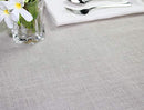 COTTON CRAFT 100% Linen Hemstitch Table Cloth - Size 60x90 Natural - Hand Crafted and Hand Stitched Table Cloth with Hemstitch Detailing.