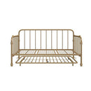 Little Seeds Monarch Hill Wren Metal Twin, Gold Bed