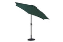 Grand Patio 10 FT Super Sturdy Aluminum Patio Umbrella, UV Protected Outdoor Umbrella, Green