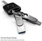 Silicon Power 128GB USB-C Type C USB 3.0/3.1 Gen 1 Dual Flash Drive, Mobile C80