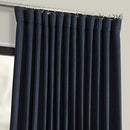 HPD Half Price Drapes BOCH-LN1857-84-DW Faux Linen Extra Wide Blackout Room Darkening Curtain, 100 X 84, Oatmeal