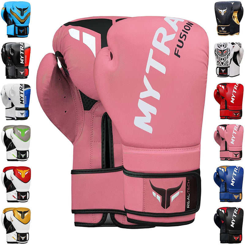 Mytra Fusion Boxing Gloves 10oz 12oz 14oz 16oz Boxing Gloves for Training Punching Sparring Punching Bag Boxing Bag Gloves Punch Bag Mitts