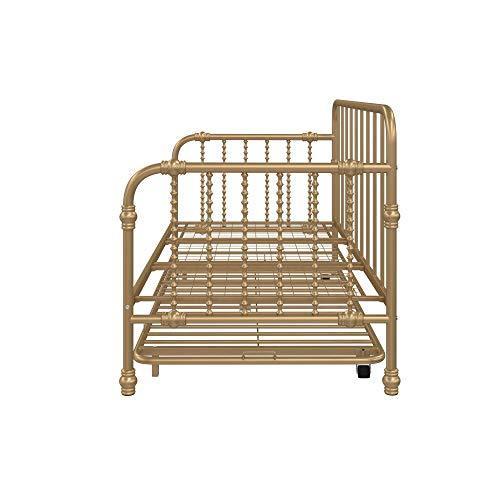 Little Seeds Monarch Hill Wren Metal Twin, Gold Bed