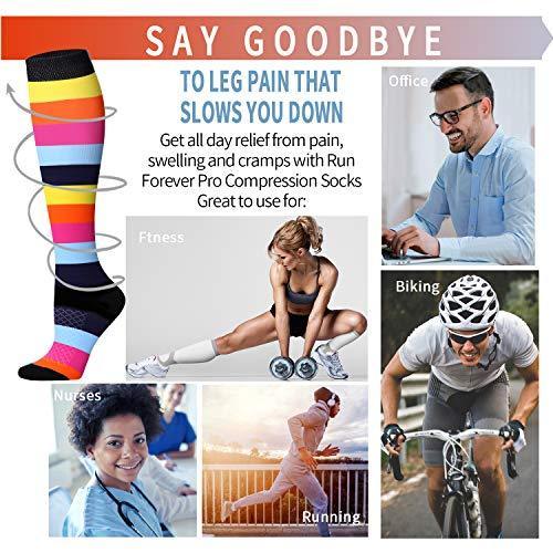 Compression Socks for Women and Men-Best Medical,for Running,Athletic,Circulation & Recovery