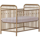 Little Seeds Monarch Hill Ivy Metal Crib, Gold