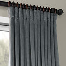 Half Price Drapes VPCH-VET1211-84 Signature Doublewide Blackout Velvet Curtain, Amber Gold, 100 X 84