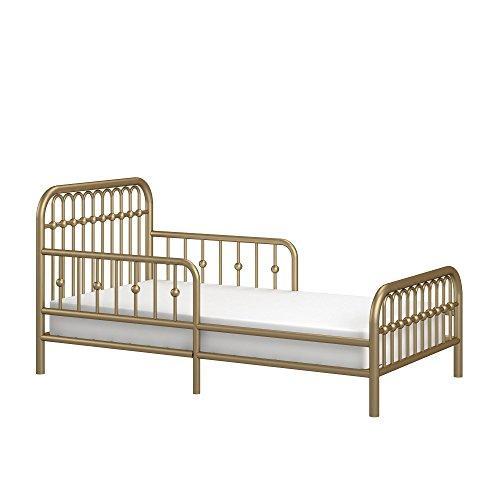 Little Seeds Monarch Hill Ivy Metal Crib, Gold