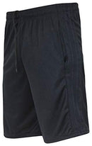 Real Essentials Men's Active Athletic Performance Shorts with Pockets - 5 Pack