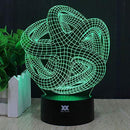 3D Illusion Animal Giraffe Remote Control LED Desk Table Night Light Lamp 7 Color Touch Lamp Kiddie Kids Children Family Holiday Gift Home Office Childrenroom Theme Decoration by HUI YUAN