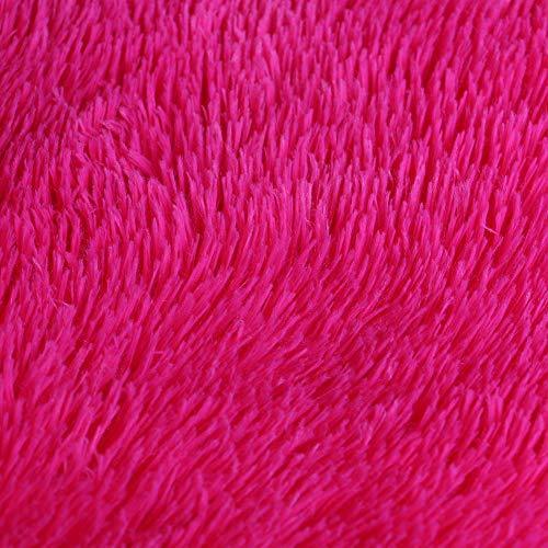 PAGISOFE Soft Girls Room Rug Baby Nursery Decor Kids Room Carpet 4' x 5.3',Pink