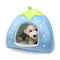 Spring Fever Small Big Animal Strawberry Guinea Pigs Rabbit Dog Cat Puppy Pet Fleece House Indoor Water Resistant Beds