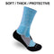 DISILE Elite Basketball Socks, Cushioned Dri-Fit Athletic Crew Socks - Thick Sports Socks For Men & Women