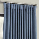 HPD Half Price Drapes BOCH-LN1857-84-DW Faux Linen Extra Wide Blackout Room Darkening Curtain, 100 X 84, Oatmeal