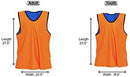 Unlimited Potential Nylon Mesh Scrimmage Team Practice Vests Pinnies Jerseys Bibs for Children Youth Sports Basketball, Soccer, Football, Volleyball (Pack of 12)