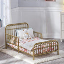 Little Seeds Monarch Hill Ivy Metal Crib, Gold