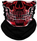 MIRKOO Microfiber Polyester Multifunctional Seamless Multifunctional UV Headwear motorcycle face cover Magic Scarf Neck Gaiter for Motorcycling Hiking Cycling Ski Snowboard face mask(888)