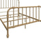 Little Seeds Monarch Hill Wren Metal Twin, Gold Bed