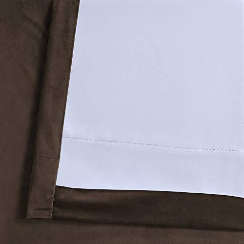 Half Price Drapes VPCH-VET1211-84 Signature Doublewide Blackout Velvet Curtain, Amber Gold, 100 X 84