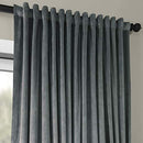 Half Price Drapes VPCH-VET1211-84 Signature Doublewide Blackout Velvet Curtain, Amber Gold, 100 X 84