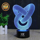 3D Illusion Animal Giraffe Remote Control LED Desk Table Night Light Lamp 7 Color Touch Lamp Kiddie Kids Children Family Holiday Gift Home Office Childrenroom Theme Decoration by HUI YUAN