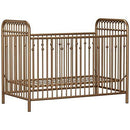 Little Seeds Monarch Hill Ivy Metal Crib, Gold