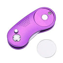 Mile High Life All Metal Foldable Golf Divot Tool with Pop-up Button & Magnetic Ball Marker (Multi-Colors/Shape)