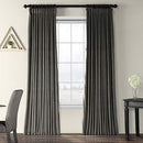 Half Price Drapes VPCH-VET1211-84 Signature Doublewide Blackout Velvet Curtain, Amber Gold, 100 X 84