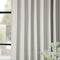 HPD Half Price Drapes BOCH-LN1857-84-DW Faux Linen Extra Wide Blackout Room Darkening Curtain, 100 X 84, Oatmeal