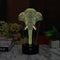 3D Illusion Animal Giraffe Remote Control LED Desk Table Night Light Lamp 7 Color Touch Lamp Kiddie Kids Children Family Holiday Gift Home Office Childrenroom Theme Decoration by HUI YUAN