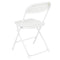 Flash Furniture 10 Pk. HERCULES Series 650 lb. Capacity Premium White Plastic Folding Chair