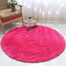 PAGISOFE Ultra Soft 4.5cm Velvet Bedroom Rugs Kids Room Carpet Modern Shaggy Area Rugs Home Decor 2.6' X 5.3', Hot-Pink