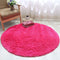 PAGISOFE Ultra Soft 4.5cm Velvet Bedroom Rugs Kids Room Carpet Modern Shaggy Area Rugs Home Decor 2.6' X 5.3', Hot-Pink