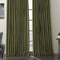 HPD Half Price Drapes BOCH-LN1857-84-DW Faux Linen Extra Wide Blackout Room Darkening Curtain, 100 X 84, Oatmeal