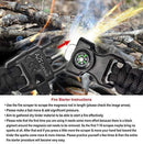 A2S Protection Paracord Bracelet K2-Peak – Survival Gear Kit with Embedded Compass, Fire Starter, Emergency Knife & Whistle EDC Hiking Gear- Camping Gear