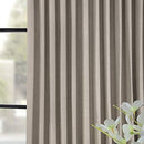 HPD Half Price Drapes BOCH-LN1857-84-DW Faux Linen Extra Wide Blackout Room Darkening Curtain, 100 X 84, Oatmeal