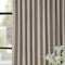 HPD Half Price Drapes BOCH-LN1857-84-DW Faux Linen Extra Wide Blackout Room Darkening Curtain, 100 X 84, Oatmeal