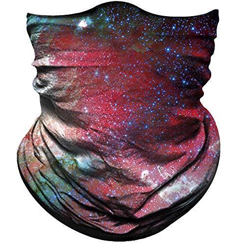 Obacle Seamless Bandana for Rave Face Mask Dust Wind UV Sun Protection Durable Neck Gaiter Tube Mask Headwear Bandana Face Mask for Men Women Festival Party Motorcycle Riding Fishing Hunting Outdoor