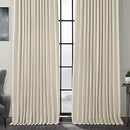 HPD Half Price Drapes BOCH-LN1857-84-DW Faux Linen Extra Wide Blackout Room Darkening Curtain, 100 X 84, Oatmeal