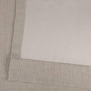 HPD Half Price Drapes BOCH-LN1857-84-DW Faux Linen Extra Wide Blackout Room Darkening Curtain, 100 X 84, Oatmeal