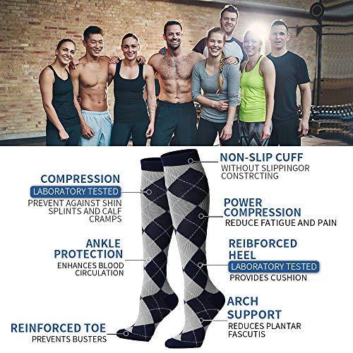 Compression Socks for Women and Men-Best Medical,for Running,Athletic,Circulation & Recovery