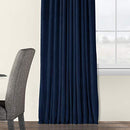 Half Price Drapes VPCH-VET1211-84 Signature Doublewide Blackout Velvet Curtain, Amber Gold, 100 X 84