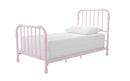 Little Seeds Monarch Hill Wren Metal Twin, Gold Bed