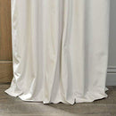 Half Price Drapes VPCH-184005-108-GRBO Signature Grommet Blackout Velvet Curtain, Natural Grey, 50 X 108