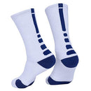 DISILE Elite Basketball Socks, Cushioned Dri-Fit Athletic Crew Socks - Thick Sports Socks For Men & Women