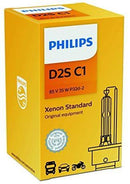 Philips D3S Standard Authentic Xenon HID Headlight Bulb, 1 Pack